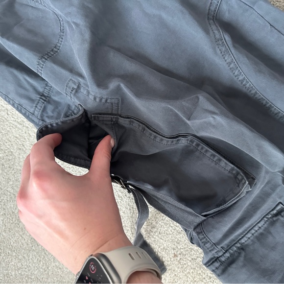 Abercrombie & Fitch Dark Gray Cargo Pants - Picture 3 of 6